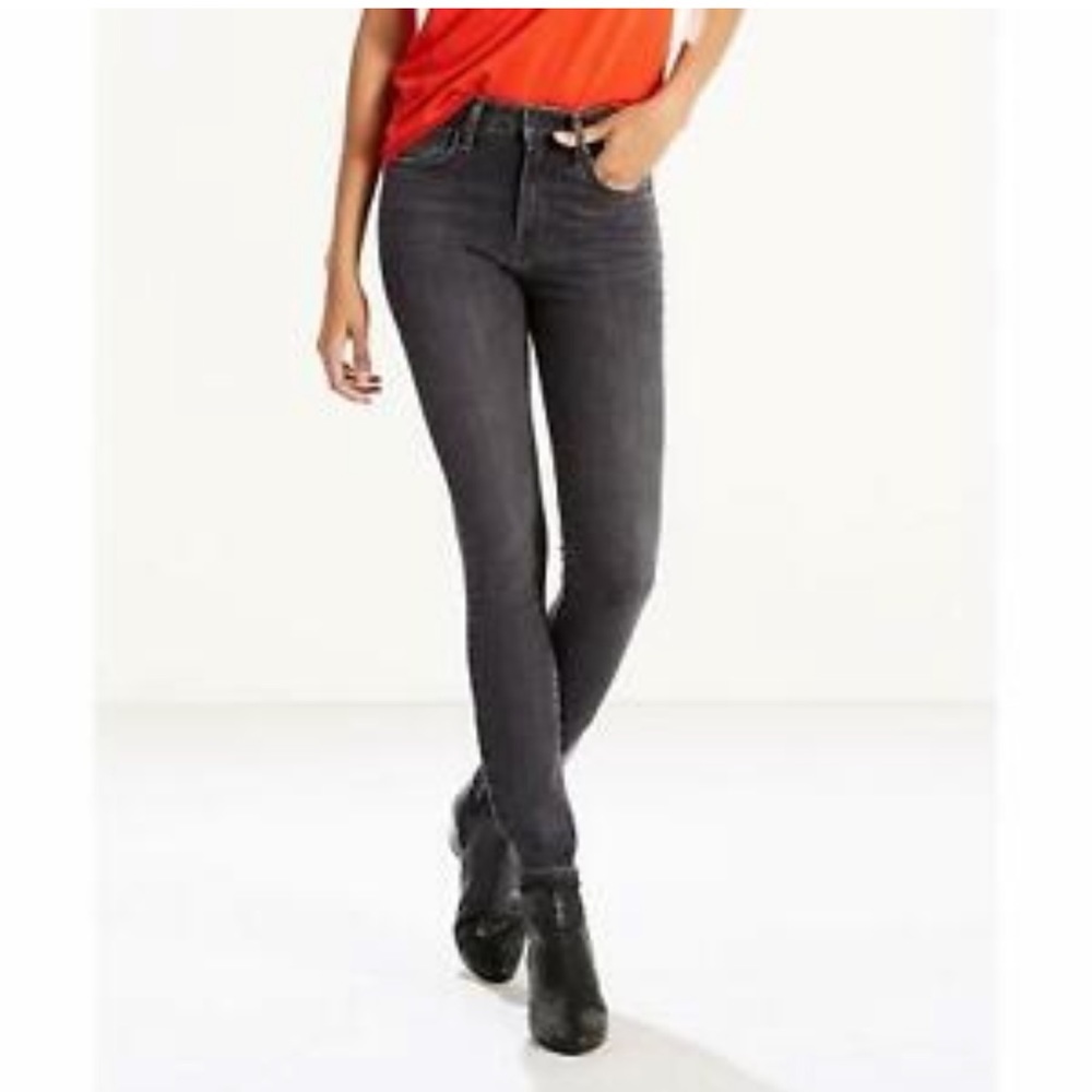 👖Levi’s 721 High Rise Skinny, 32x32 in color “grey game”